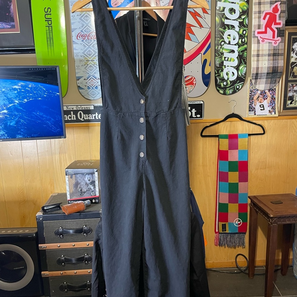 Sienna Sky Black Backless Dress